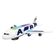 Avião Ultra Fast Bate e Volta - Dm Toys