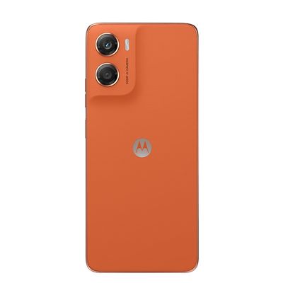 Smartphone Motorola Moto G06 128GB - Laranja, 12GB (4GB RAM +8GB RAM Boost), Câmera 50MP e Tela 6,9"