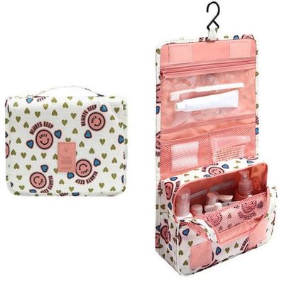 Frasqueira Necessaire Bolsa De Viagem Cabide Organizador Cosmeticos Maquiagem Maleta Com Gancho Academia