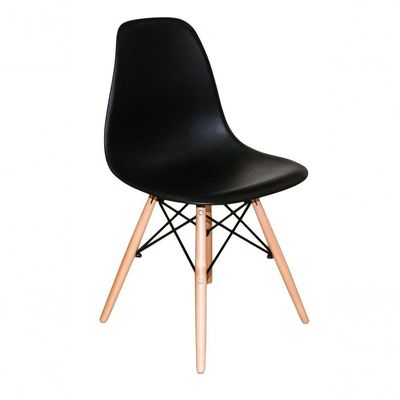 Cadeira Charles Eames Eiffel Preta