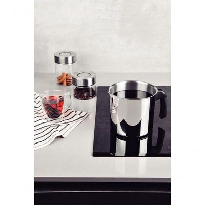 Fervedor Tramontina Allegra Aço Inox 14cm E Cabo De Baquelite 2 Litros