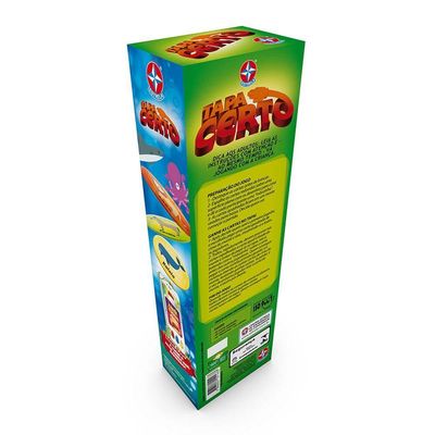 Jogo Tapa Certo Estrela - Brinquedos Estrela