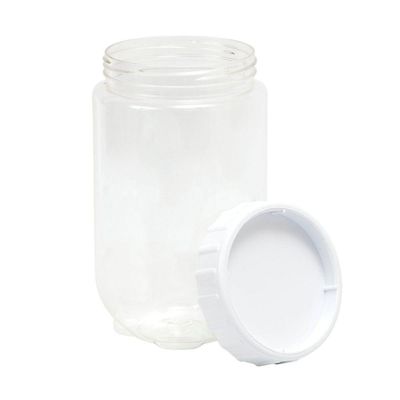 Porta Mantimentos Empilhável 1 Litro Branco