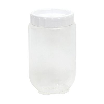 Porta Mantimentos Empilhável 1 Litro Branco