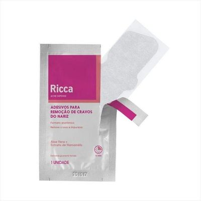 Ricca Adesivo Para Retirar Cravos Do Nariz 3pcs