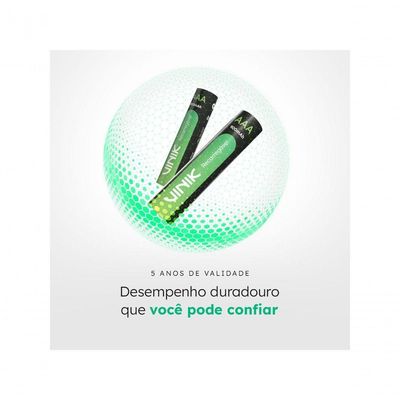Pilha Recarregável Aaa C-4 - 900mah 1.2v - Vp3ab4r