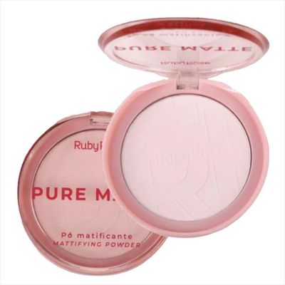 Ruby Rose Pó Compacto Matificante Radiant Kiss Hbm402 6,5g