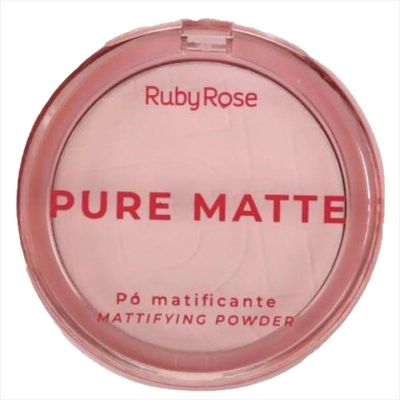 Ruby Rose Pó Compacto Matificante Radiant Kiss Hbm402 6,5g
