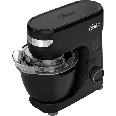 Batedeira Planetária Bowl Black III Oster OBAT640 850W 12 Velocidades Tampa Antirrespingos Preto / 220V