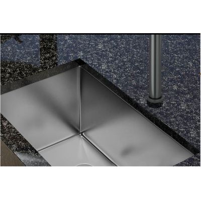 CUBA DEBACCO QUADRATINO DE EMBUTIR EM AÇO INOX 75X45 20.03.70400