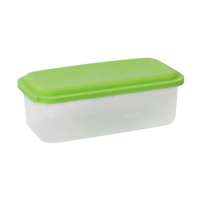 Pote Plástico Retangular 2,2 Litros Plasvale Verde