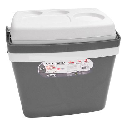 Caixa Térmica Botafogo Cinza 12L
