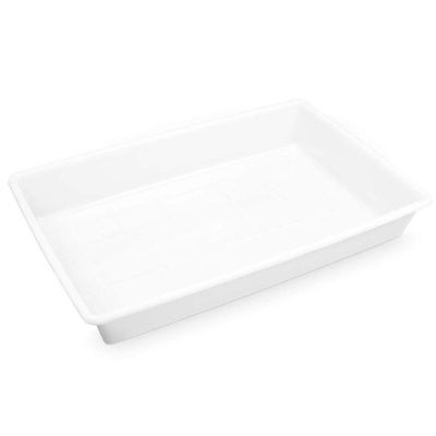 Kit 5 Bandejas 17l Plasvale Branco