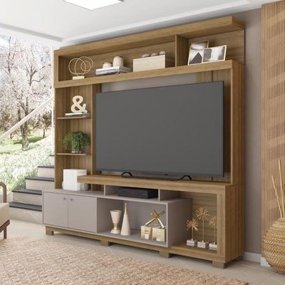 Estante Home Formosa Para Até 65 Polegadas Marrom Caemmun