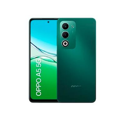 Smartphone OPPO A5 5G Tela 6.67 256GB 8GB RAM Câmera 50MP Verde / Bivolt