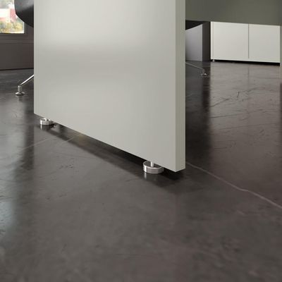 Mesa Para Escritório Com Tampo Duplo 25mm Tundra - Fendi E Freijó Fendi E Freijó