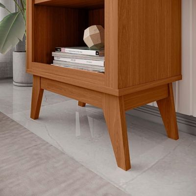 Estante Livreiro Retrô Alta Com 5 Prateleiras 173 Cm Eiffel - Cedro Cedro