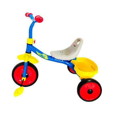 Triciclo Infantil Azul - Diversão E Segurança Para Crianças