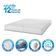 Colchão Bartira Viena Casal + Cama Box para Colchão de Casal MGA Lift Cotton Branco