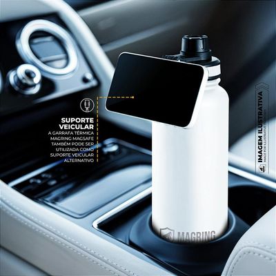 Garrafa Térmica Armor MagSafe 540ML - Branca - Gshield