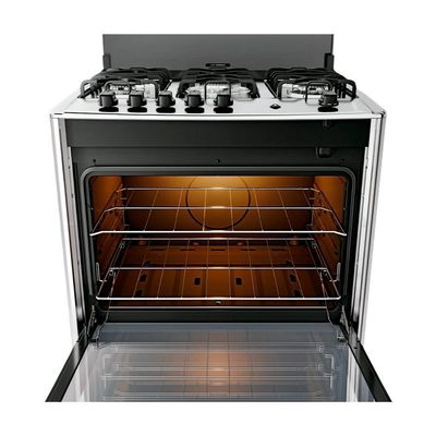 Fogão Dako Magister Style 5 Bocas Com Tripla Chama E Acendimento Automático Inox Bivolt