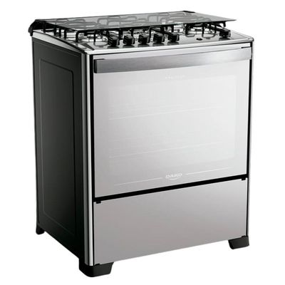 Fogão Dako Magister Style 5 Bocas Com Tripla Chama E Acendimento Automático Inox Bivolt