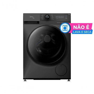 Máquina De Lavar Roupas Midea 11kg Inverter Healthguard Wi-fi Titanium MF201W110WB/GK-01 220V