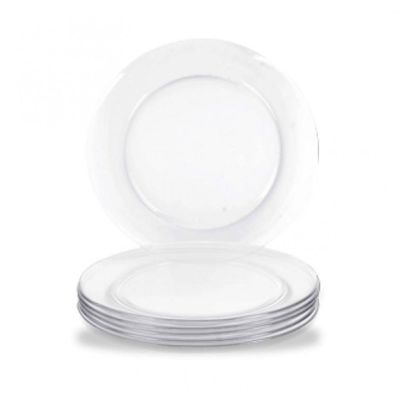 Jogo 12 Pratos Raso Gourmet Astral 26cm Marinex Santa Marina