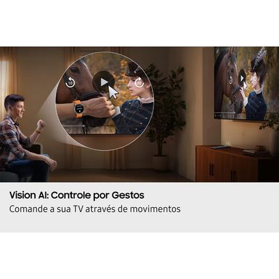 Smart TV QN55QN70FAGXZD 55 Polegadas 4K Neo QLED Ultra Samsung Preto / Bivolt