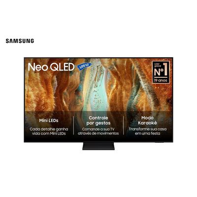 Smart TV QN55QN70FAGXZD 55 Polegadas 4K Neo QLED Ultra Samsung Preto / Bivolt