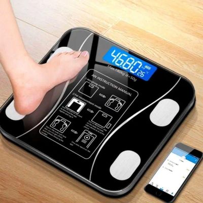 Balança Corporal Digital Bioimpedância Ideal Para Banheiro E Consultório