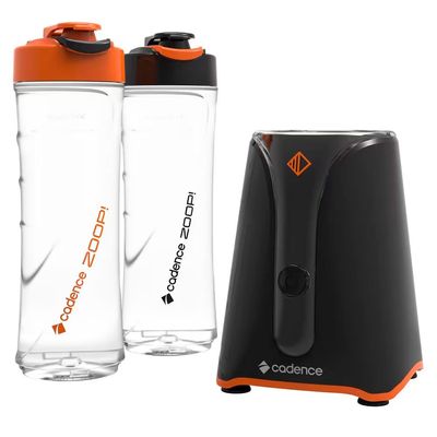 Blender Cadence Zoo Contrast BLD701 600W 2 Jarras BPA Free Desmontável Preto / 220V
