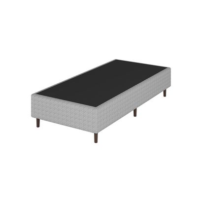 Colchão Viena Solteiro Bartira + Cama Box Solteiro Loreto Umaflex Branco