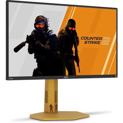 Monitor Gamer AOC CS25G/78 310Hz/0,3MS/24,5`` Preto com Dourado / Bivolt