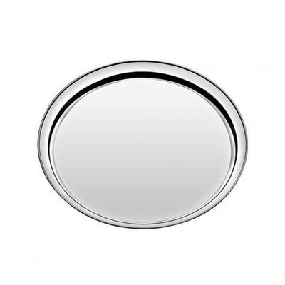 Bandeja Redonda Tramontina Service 35cm Em Aço Inox