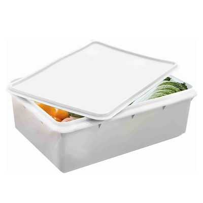 Kit 3 Caixas Herméticas Plásticas Empilháveis 3,5l Branco