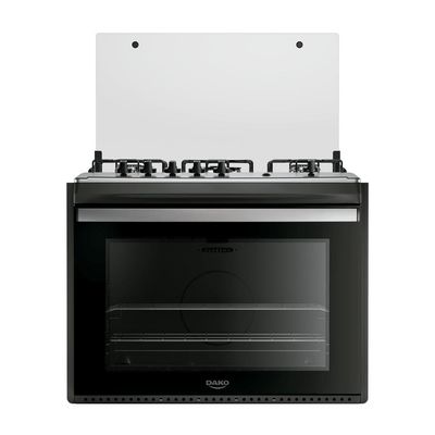 Fogão 5 Bocas Embutir Dako Supreme Mesa De Inox Bivolt