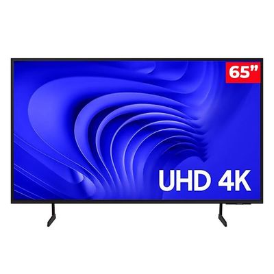 Smart TV Samsung 65" UHD 4K 65DU7700 Com Xbox Game Pass IA Energy Mode Alexa Built In Bivolt