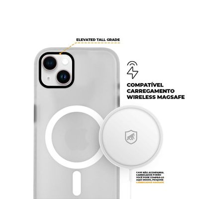 Capa MagSafe Pro para iPhone 16 - Transparente - Gshield