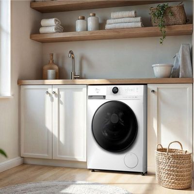 Máquina De Lavar Roupas Midea 11kg Slim Healthguard Wi-fi Conectada Smarthome Inverter Branca 110V