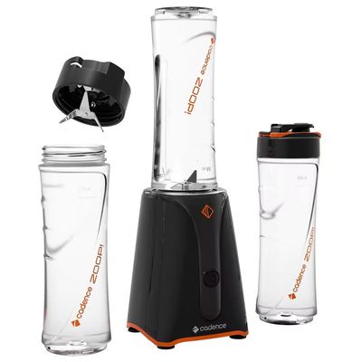 Blender Cadence Zoo Contrast BLD701 600W 2 Jarras BPA Free Desmontável Preto / 127V