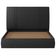 Cama Casal Flutuante Com Cabeceira 140cm Astra S04 Couríssimo Preto - Lyam Decor