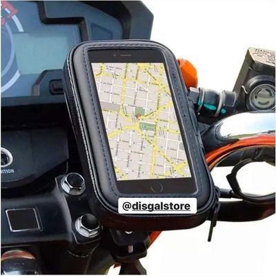 Suporte A Prova D'Agua Capa Com Suporte Para Gps Celular Moto - Bike