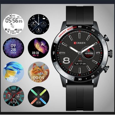 Smartwatch Tela Hd 3 Botões Laterais Mostrador