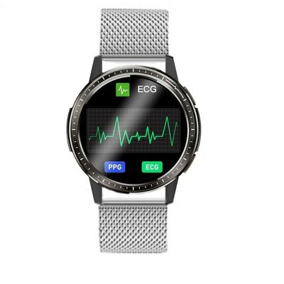 Relógio Inteligente Smartch 8762d à Prova D'água Prata