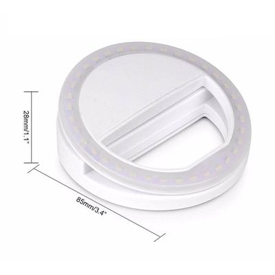 Luz De Selfie Ring Light Anel Led Flash Celular Tablet Smart