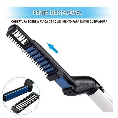Alisador De Barba-cabelo Rápido Multifuncional Bivolt