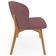 Kit 04 Cadeiras de Jantar e Estar Living Estofada Mia L02 Suede Rosê - Lyam Decor