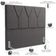 Cabeceira Cama Box Casal 140 cm Aurora W01 Linho Cinza Escuro - Lyam Decor