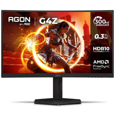Monitor Gamer  AOC Curvo C27G4Z/P/57 300HZ/0,3MS/27 Preto / Bivolt